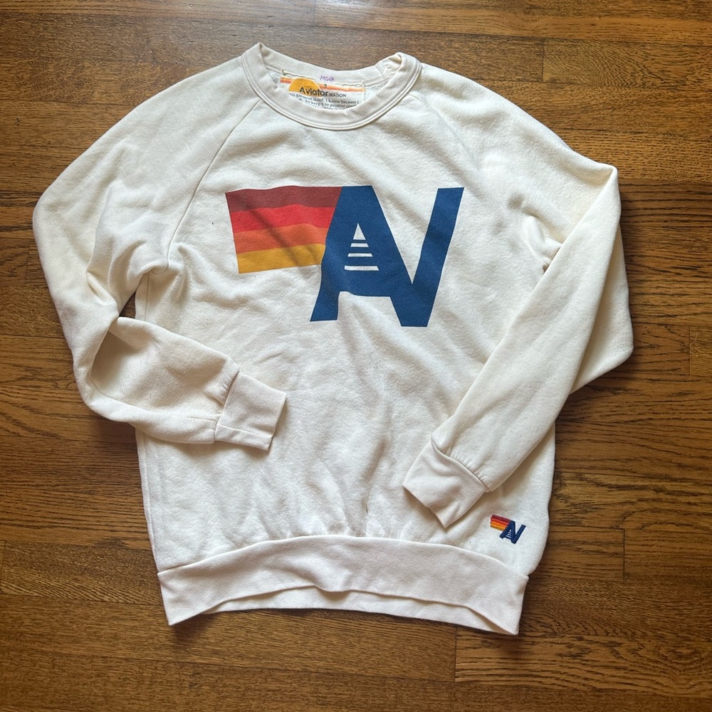 Aviator Nation Sweatshirt, Size SMALL